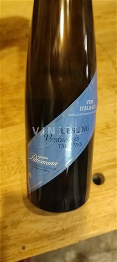 Alsace Vendanges Tardives Domaine Pfistermann Không niên vụ