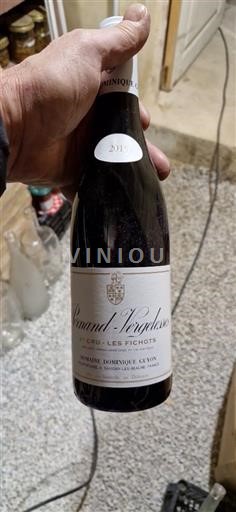 Bourgogne Pernand-Vergelesses Premier Cru Domaine Dominique Guyon Les Fichots 2015