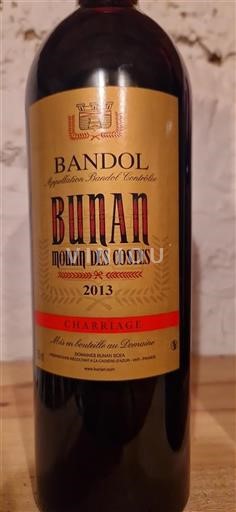 Provence Bandol Bunan Moulin des Costes 2013