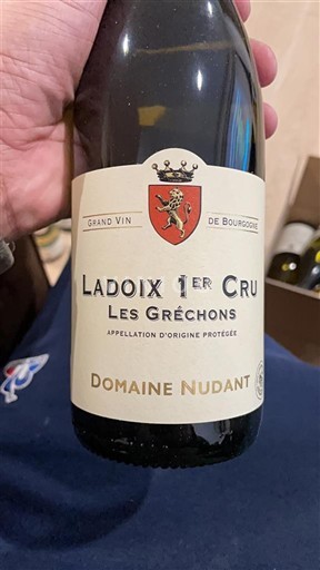 Borgoña No especificado Premier Cru Domaine Nudant Les Gréchons Sin añada