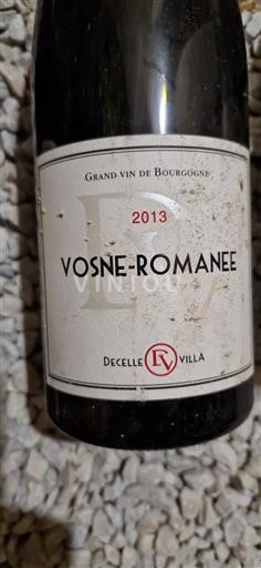 Bourgogne Vosne-romanée Decelle Villa 2013