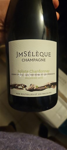 Samppanja JM Sélèque Soliste Chardonnay 2016