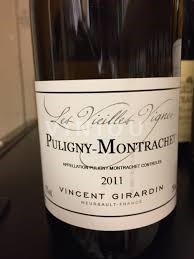 Bourgogne Puligny-montrachet Vincent Girardin 2011