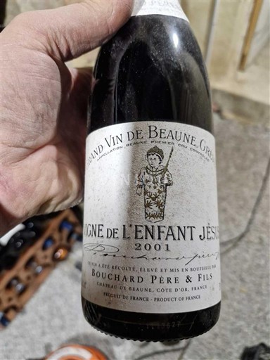 Burgundi Beaune Premier Cru Bouchard Père & Fils Vigne de l'Enfant Jésus 2001