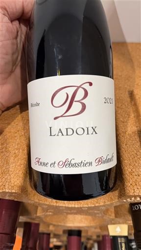 Bourgogne Ladoix Arne et Sébastien Bidault 2021