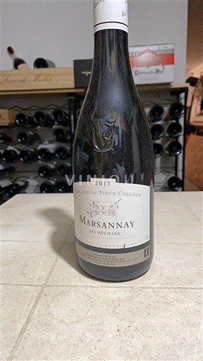 Burgundsko Marsannay Domaine Vieux Collège Les Récilles 2017