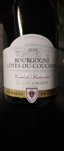 Borgogna Non specificato Hervé Girard la Parisienne 2018