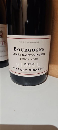 Burgundsko Vincent Girardin Saint-Vincent 2022