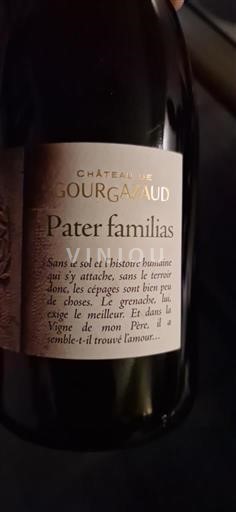 Languedoc Minervois Château Gourgazaud Pater familias 2022