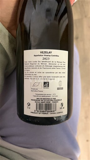 Burgundija Volnay La Colline Eternelle 2023