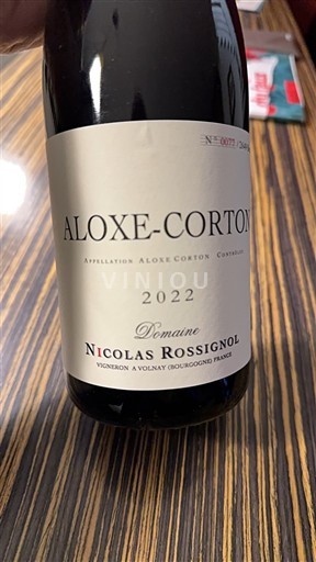 Burgundija Aloxe-Corton Domaine Nicolas Rossignol 2022
