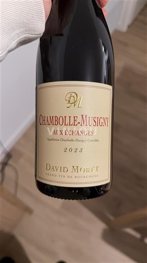 Burgund Chambolle-Musigny David Moret Aux Échanges 2023