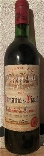 Bordeaux Lalande-de-pomerol Domaine Viaud 1967