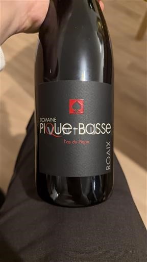 Rona dolina Ni doloceno Domaine Pique-Basse L'as du Pique 2022