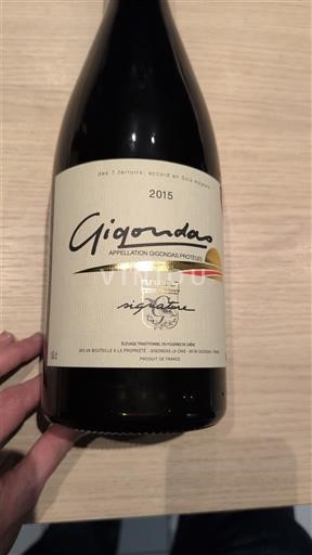Rona dolina Gigondas Gigondas La Cave 2015