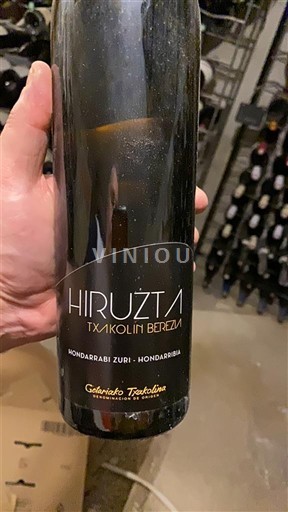 Xứ Basque Không được chỉ định Hiruzta Txakolin Berezia 2017