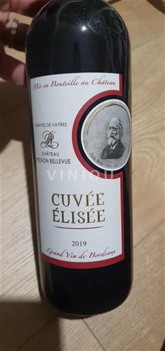 Bordéus Château Ricchon Bellevue Élisée 2019