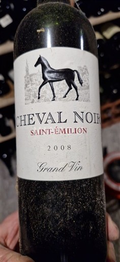 Bordeaux Saint-Émilion Cheval Noir Grand Vin 2008
