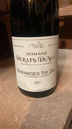 Burgundy Not Specified Premier Cru Domaine Perats Dumnay 2021