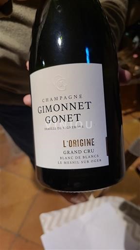 Champaña Champán Gimonnet Gonet L'Origine Sin añada