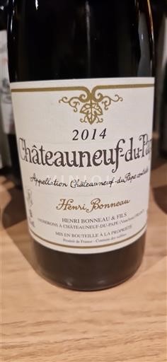 Valle del Ródano Châteauneuf-du-Pape. Henri Bonneau & Fils 2014