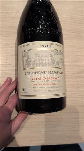 Rona dolina Gigondas Château Raspail 2013