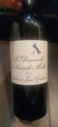 Bordeaux Haut-Médoc Château Sociando-Mallet La Demoiselle de Sociando-Mallet 2016