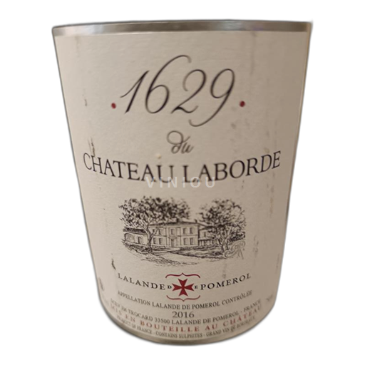 Burdeos Pomerol Château Laborde 1629 2016