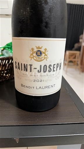Vinuri Rouge sec Benoit Laurent 2021 Franța Valea Ronului Saint-Joseph AOC