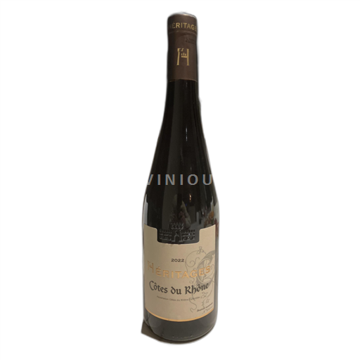 Vallée du Rhône Côtes-du-rhône Héritages 2022