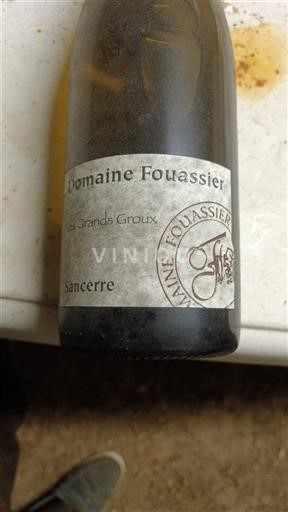Thung lũng sông Loire Sancerre. Domaine Fouassier Les Grands Groux 2010