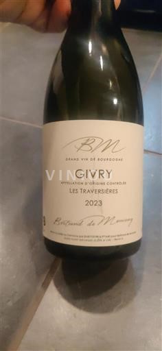 Burgundy Givry Bertrand de Movenay Les Traversières 2023