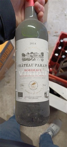 Bordeaux Château Parant 2014