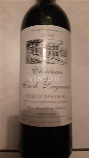 Bordeaux Haut-Médoc Château Cache Lagrave 2008