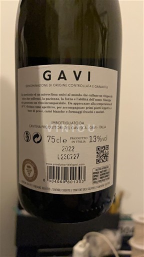 Piemonte Gavi Cantina Produttori del Gavi 2022