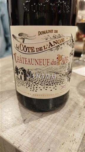 Valle del Ródano Châteauneuf-du-Pape. Domaine La Côte de l'Ange 2022