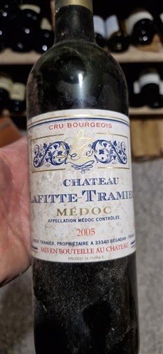 Bordeaux Médoc Cru Bourgeois Château Lafitte-Tramier 2005