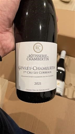 Burgundy Not Specified Premier Cru La Rôtisserie du Chambertin 1er Cru Les Corbeaux 2021