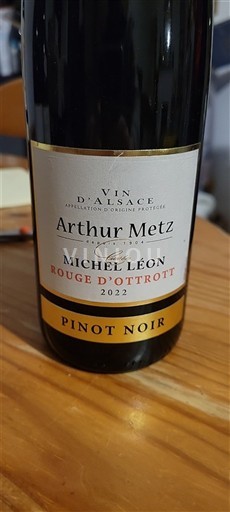 Alsace Arthur Metz Michel Léon Rouge d'Ottrott 2022
