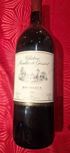Bordeaux Château Moulin de Gassiot 1995