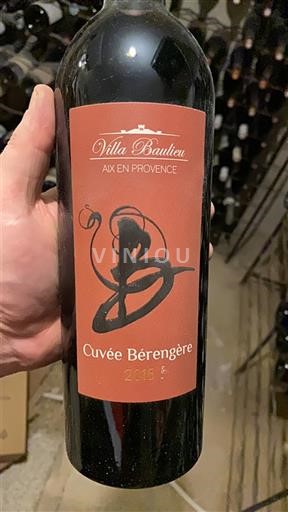 Provence Coteaux d'Aix-en-Provence Villa Baulieu Bérengère 2015