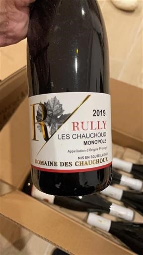 Burgundsko Rully Domaine S Chauchoux Les Chauchoux Monopole 2019