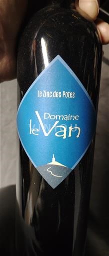 Rhônen laakso Côtes-du-vivarais Domaine Le Van Le Zinc des Potes 2022