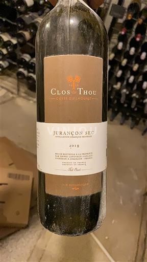 Sudoeste Jurançon Clos Thou Guilhouret 2018