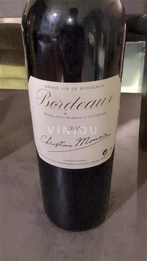 Bordeaux Christian Moueix 2005