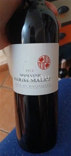 Roussillon Côtes-du-Roussillon Domaine Sarda-Malet 2012