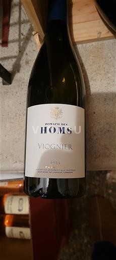 Languedoc ja Roussillon Pays d'Oc Domaine S Homs Viognier 2024