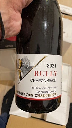 Burgund Rully Domaine S Chauchoux Chaponnière 2021