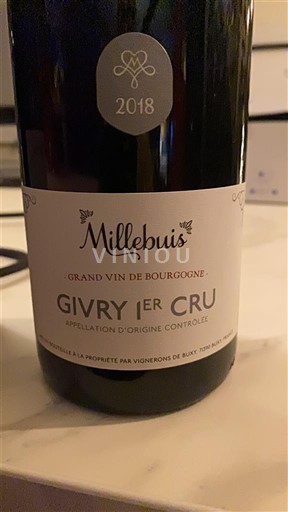 Borgoña No especificado Premier Cru Millebuis 2018