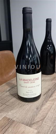 Languedoc ja Roussillon Pays d'Oc La Madeleine Saint-Jean 2022 Esprit du Vintour rouge 2022